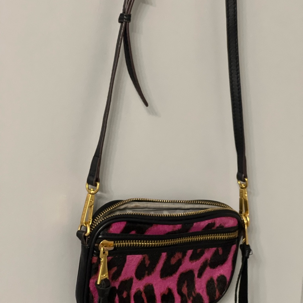 Aimee Kestenberg Pink and Black Crossbody Bag - Picture 2 of 6